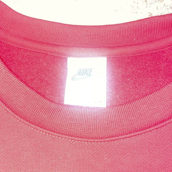 Nike Sportswear Red Fleece AF-1 Masterpiece Crew Men's DD6515-010 Size Medium - Picture 3 of 6